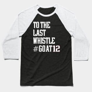 Greatest Of All Time #GOAT12 GOAT GOAT12 Adult Tee Shirt Baseball T-Shirt